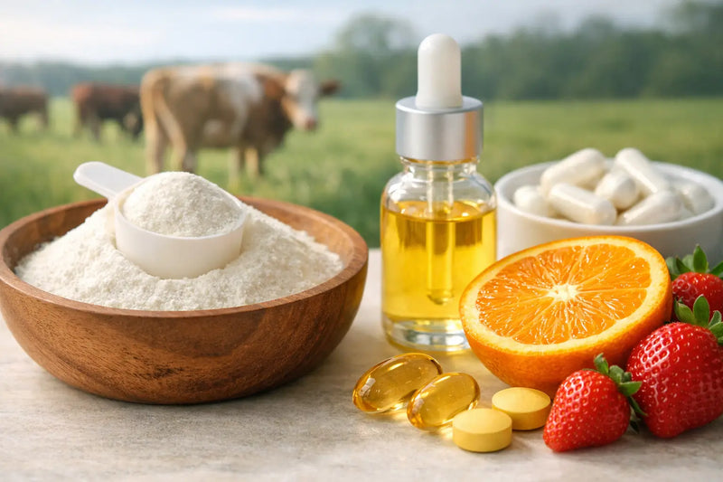 Grass Fed Collagen Peptides, Vitamin C and Biotin