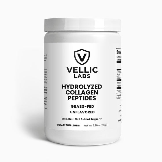 Vellic Labs Grass-Fed Hydrolyzed Collagen Peptides – 14 servings, 280g container